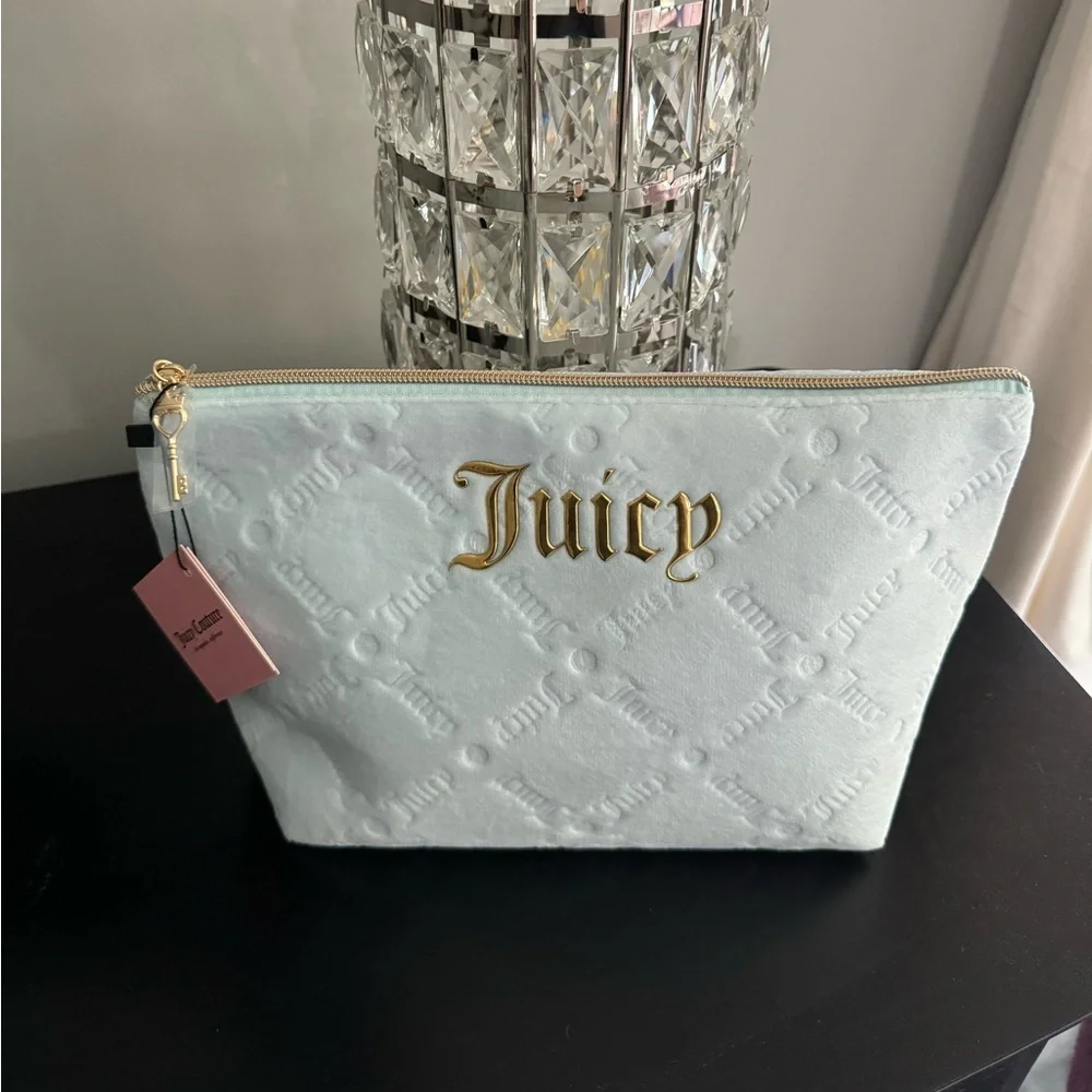 NWT Juicy Couture Large Travel Cosmetic Bag